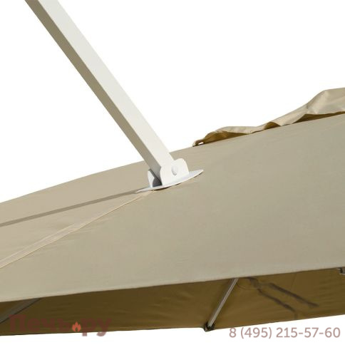 Зонт Gardeck Севилья 3*3м, цвет песочный фото 4