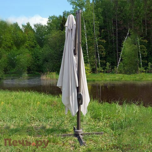 Зонт Сицилия 3х3м, слоновая кость фото 11