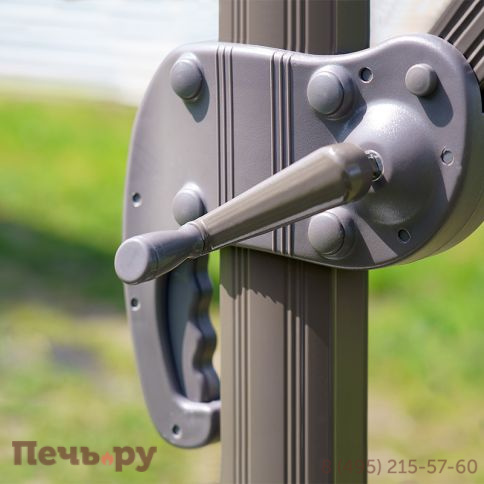 Зонт Сицилия 3х3м, слоновая кость фото 5