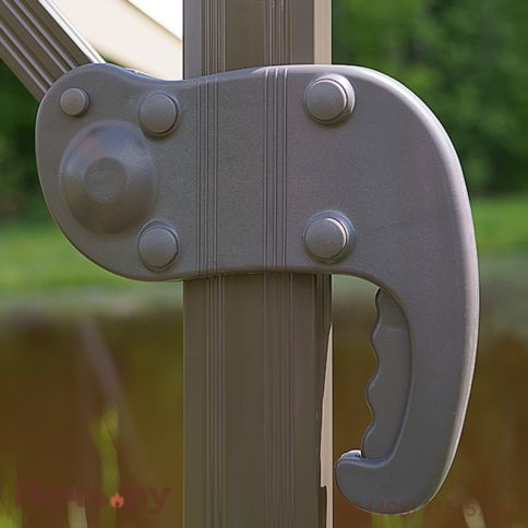 Зонт Сицилия 3х3м, слоновая кость фото 6