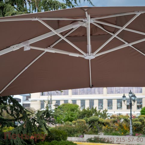 Зонт Gardeck Валенсия 3*4м, цвет песочный фото 6