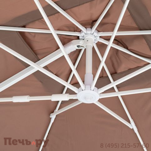 Зонт Gardeck Валенсия 3*4м, цвет песочный фото 8