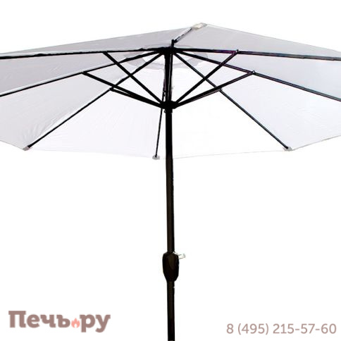 Зонт Верона без наклона Белый D270 фото 3