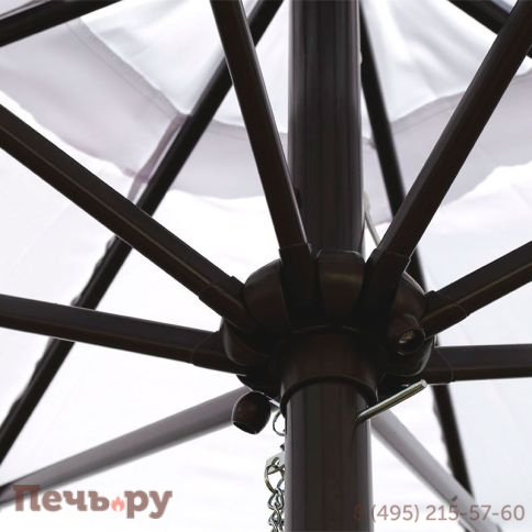 Зонт Верона без наклона Белый D270 фото 5