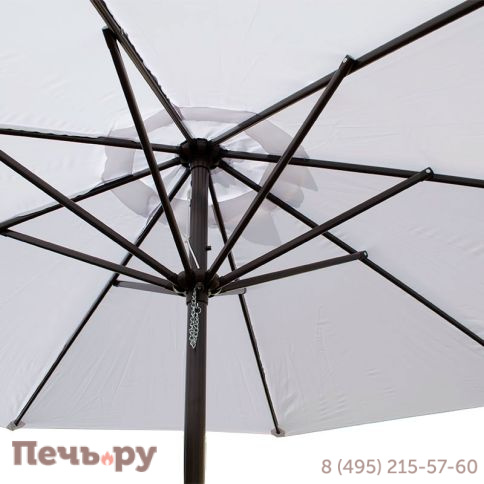 Зонт Верона без наклона Белый D270 фото 7