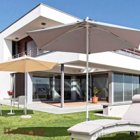 Зонт Верона Серый D270 фото 2