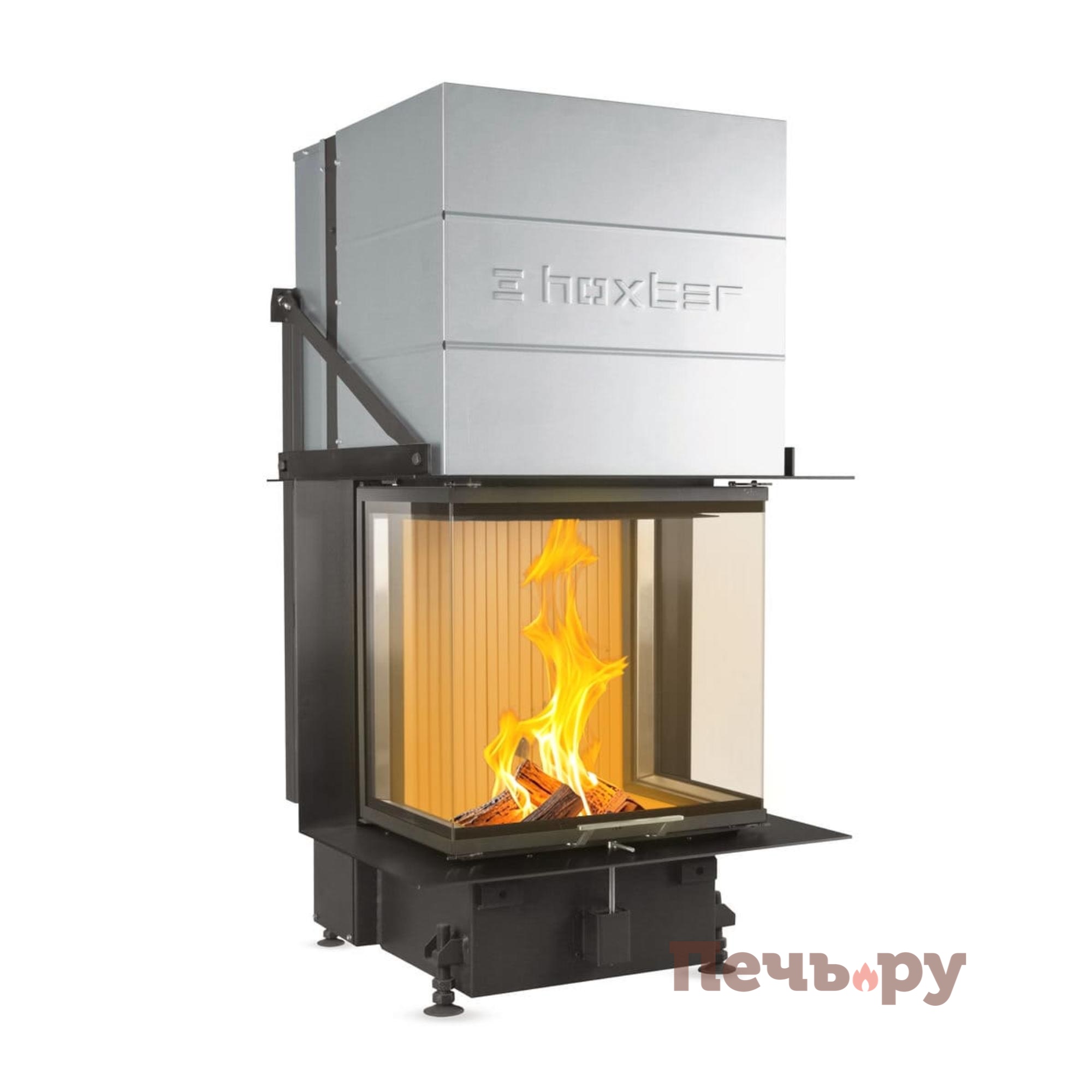 Каминная топка Hoxter Uka 35/60/35/50Sh (уменьшенная глубина топки) видео