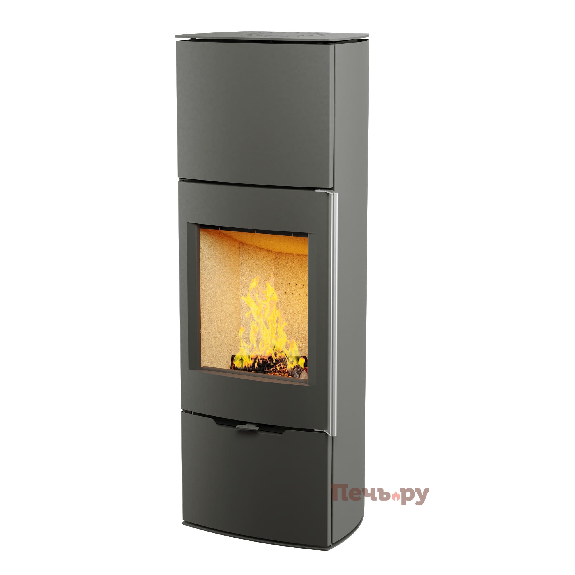 Печь камин Астов F 451 XL видео