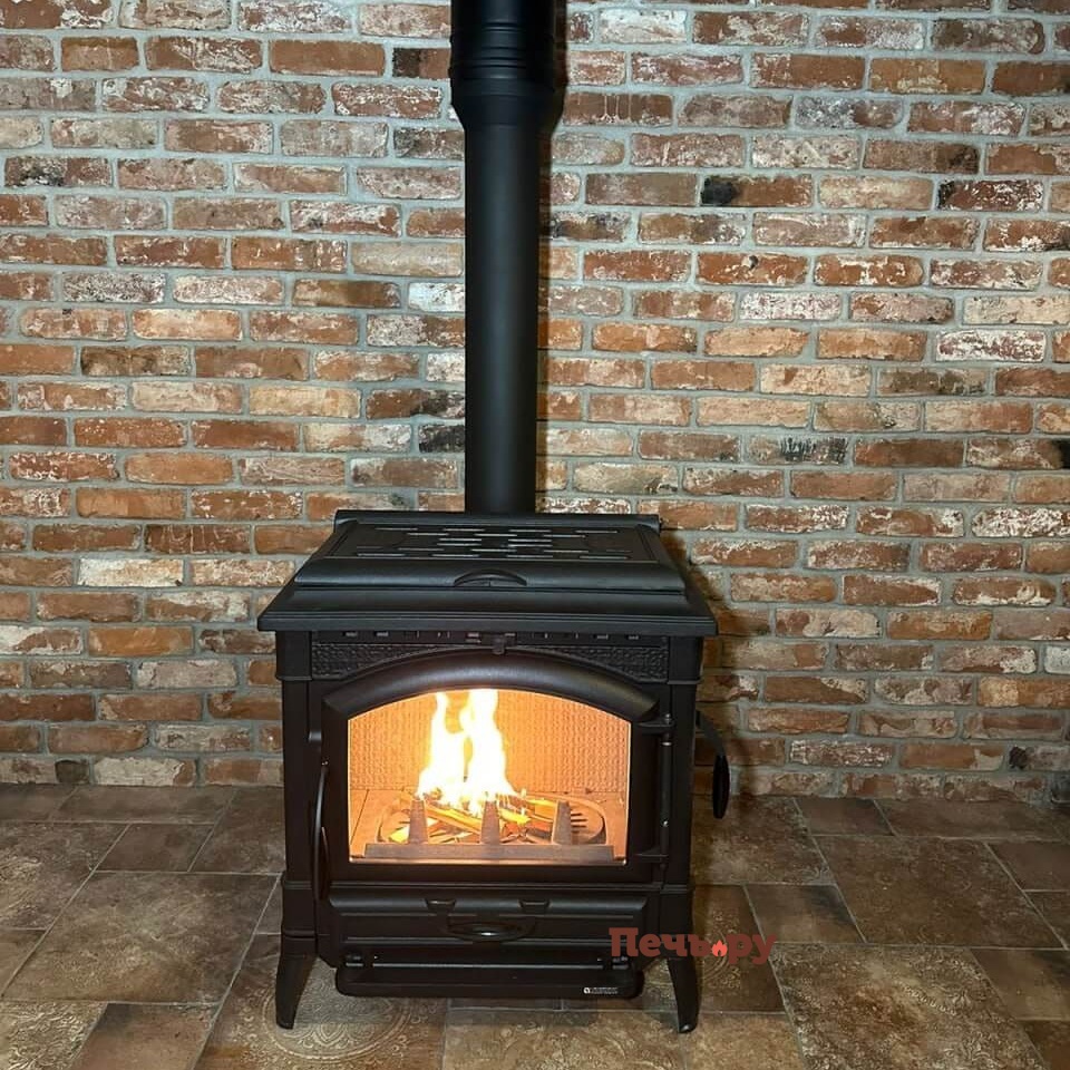 Отопительно-варочная печь La Nordica Isotta con cerchi видео