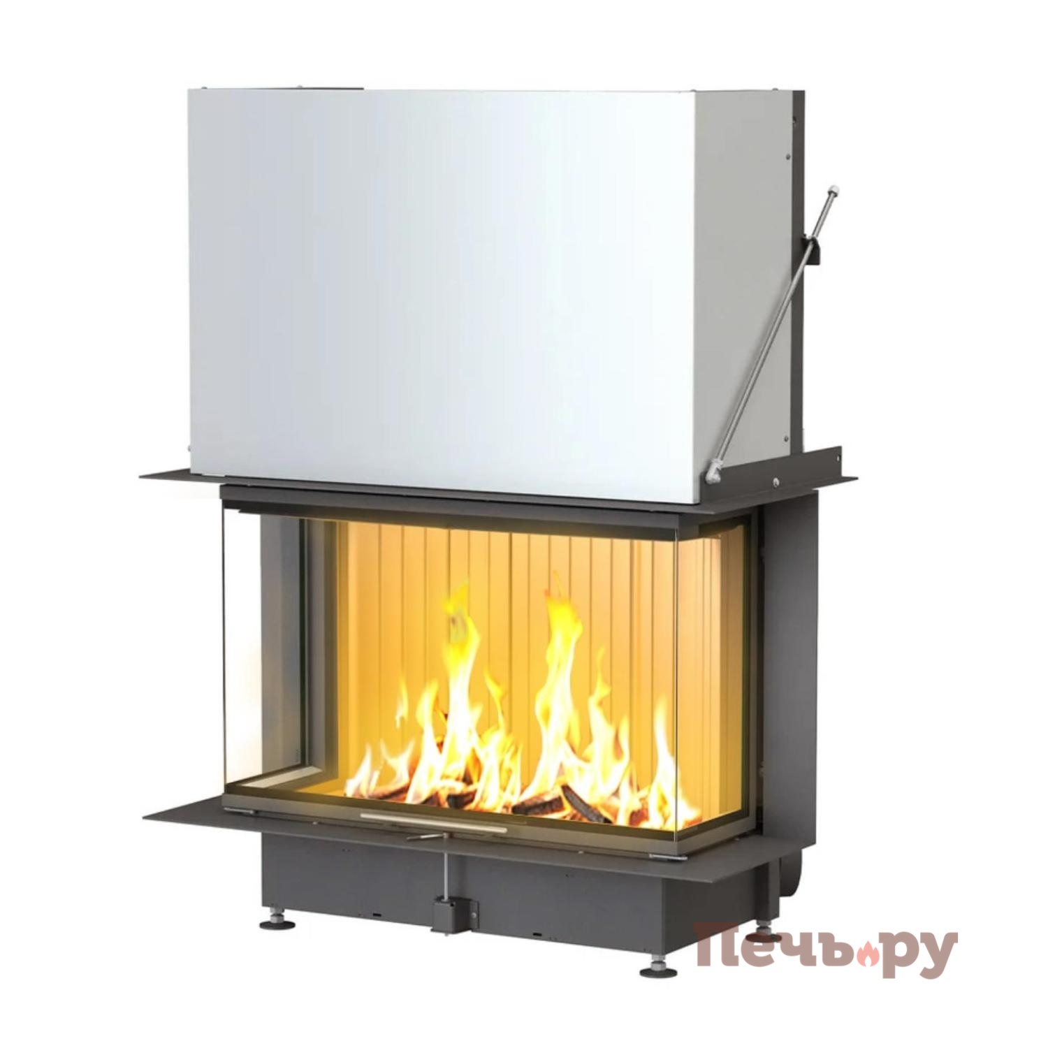 Каминная топка Brunner Panorama-Kamin 57/25/85/25 видео