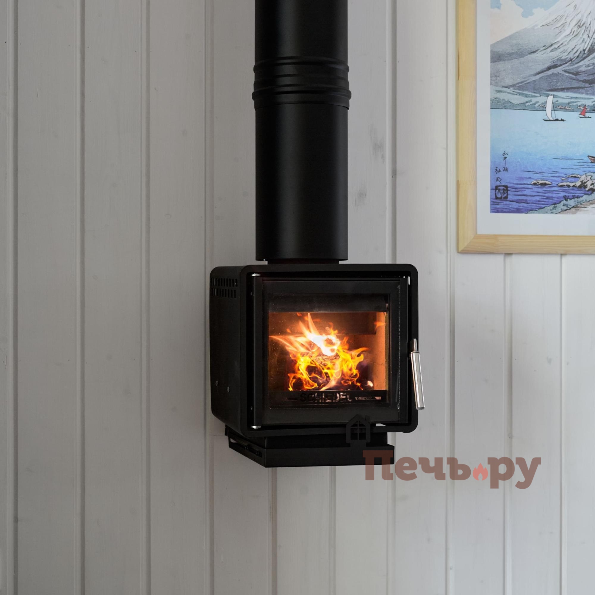 Печь камин Schiedel Sparkset видео