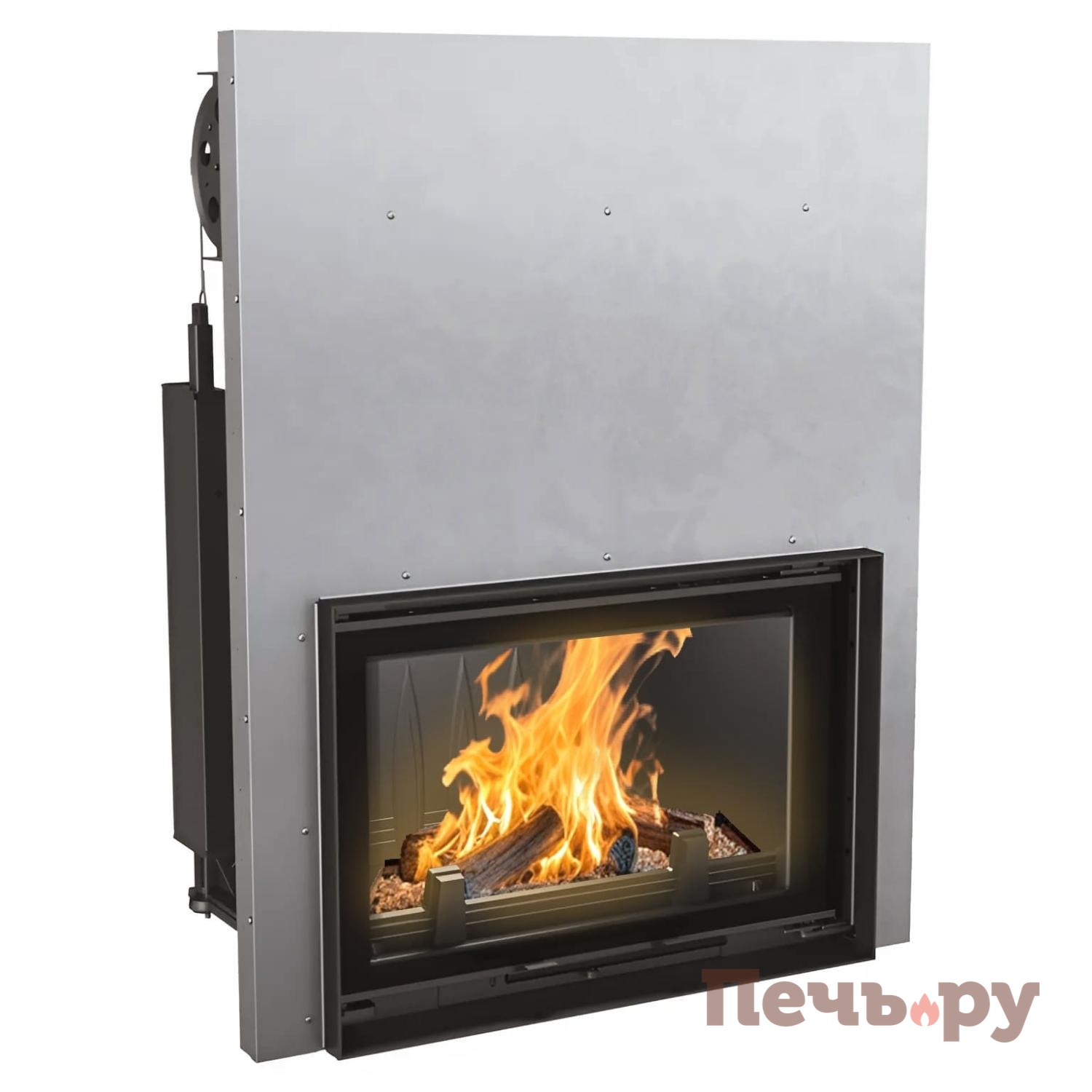 Каминная топка Kratki Oliwia/G (гильотина) видео