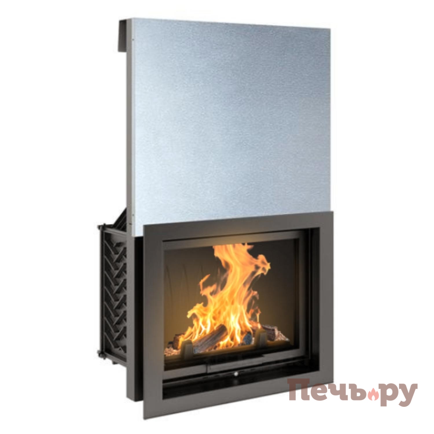 Каминная топка Kratki Zuzia/G (гильотина) видео