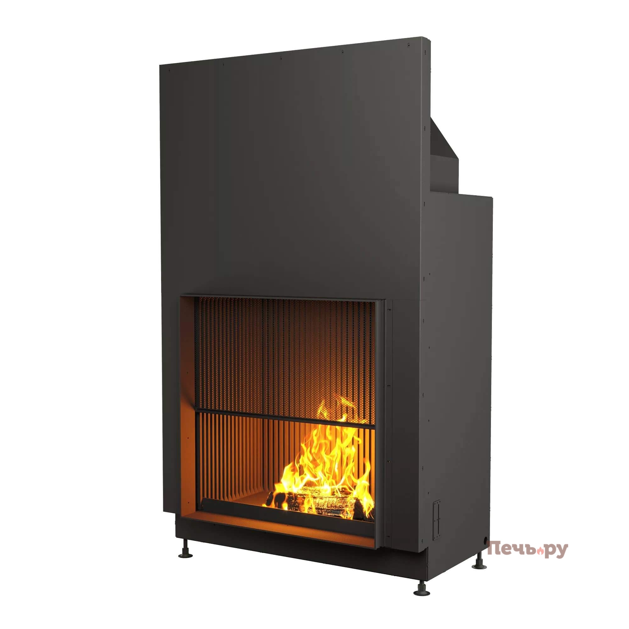 Каминная топка Астов с сеткой О1С 85/85 видео