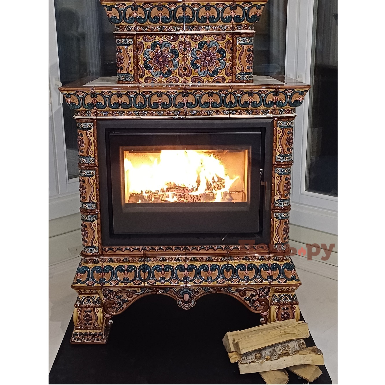 Каминная кассета Астов К 7454 видео