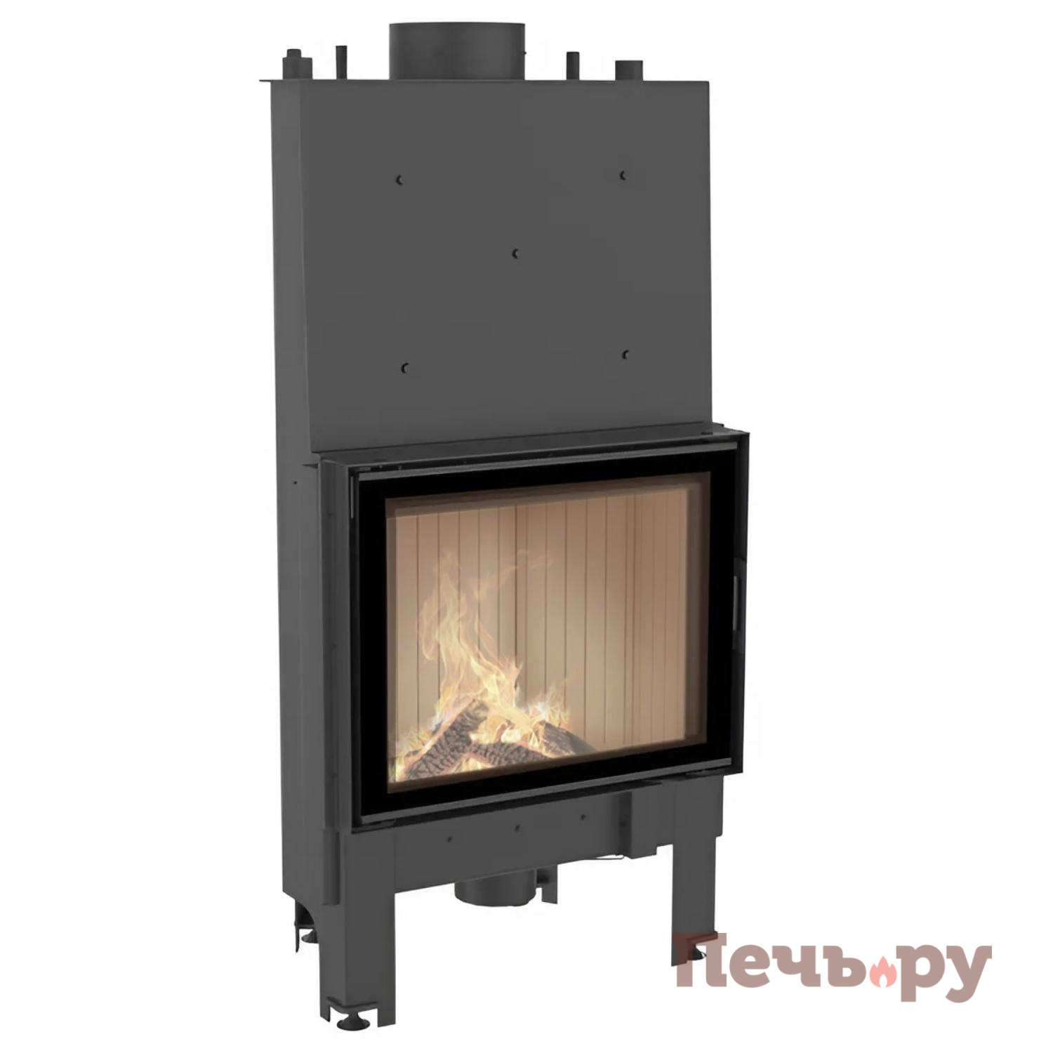 Каминная топка Kratki Pro Nadia/PW/10/W видео