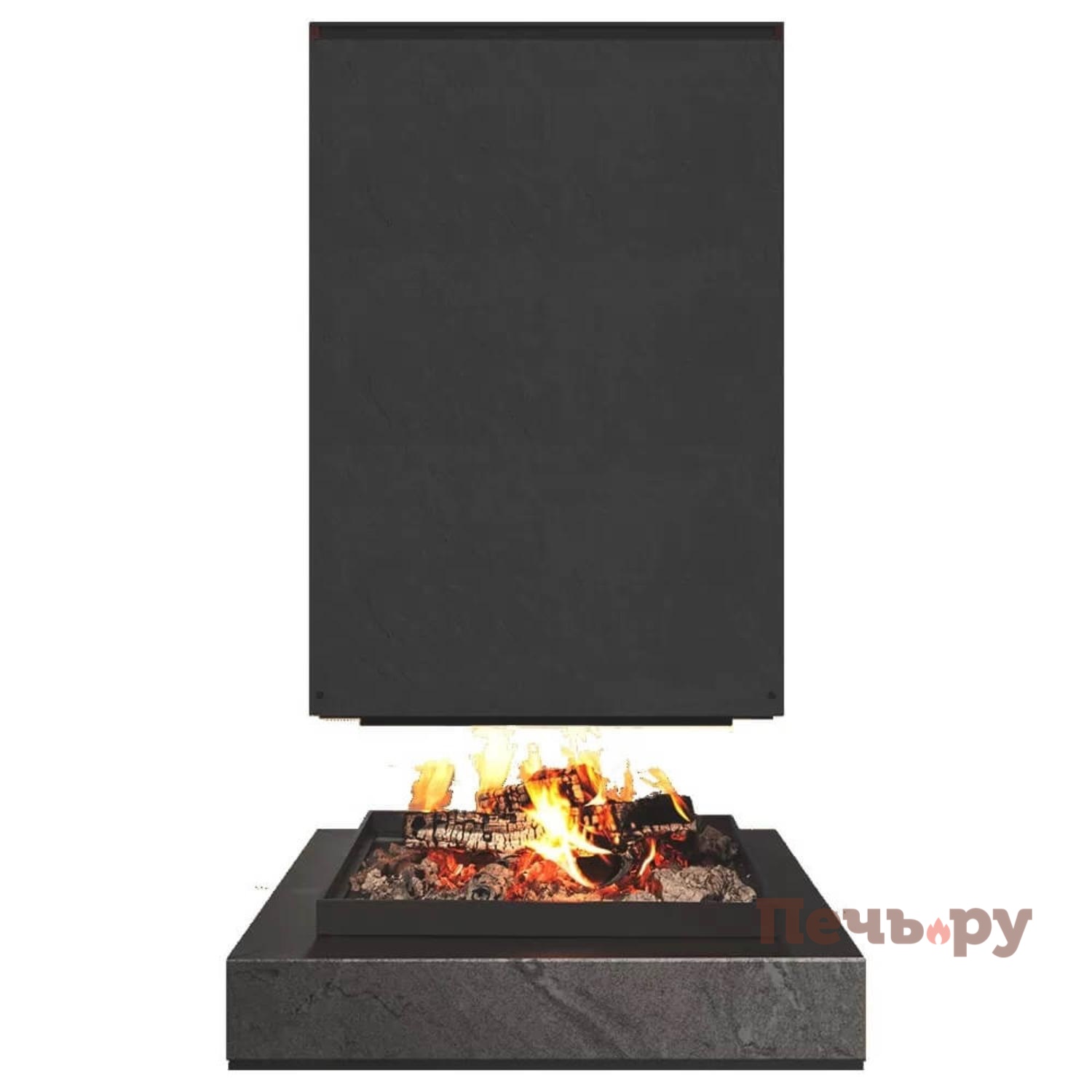 Каминная топка Brunner Urfeuer 4FREE видео