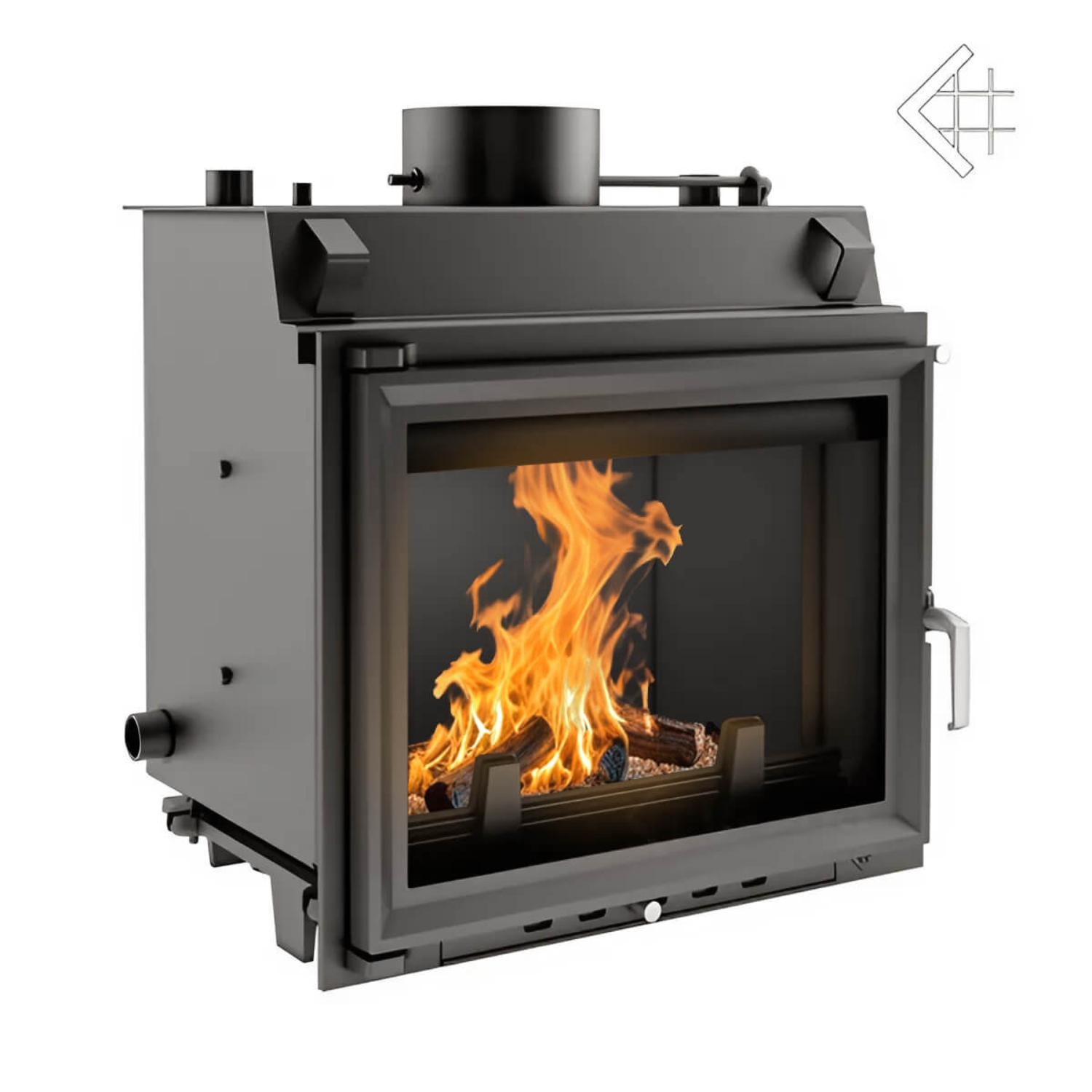 Каминная топка Kratki Maja/PW/12W видео