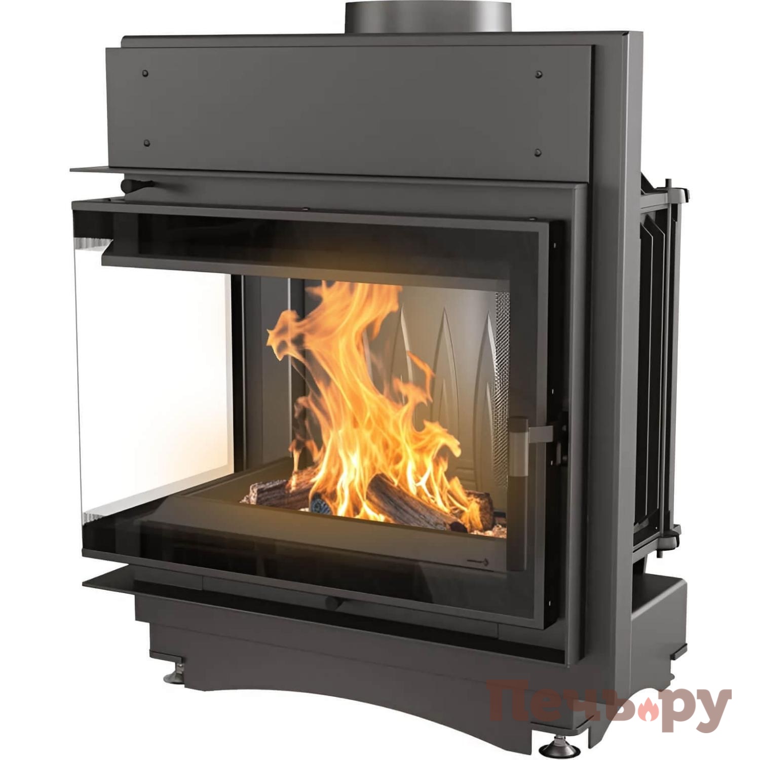 Каминная топка Kratki Maja/L/BS/Deco видео