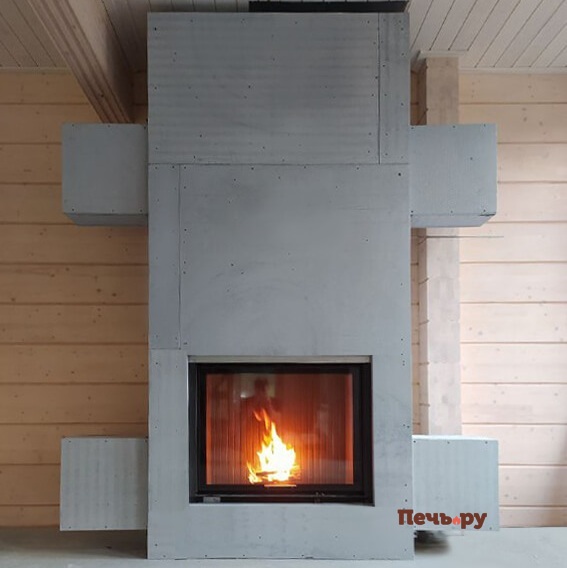 Каминная топка Hoxter Haka 89/72h видео