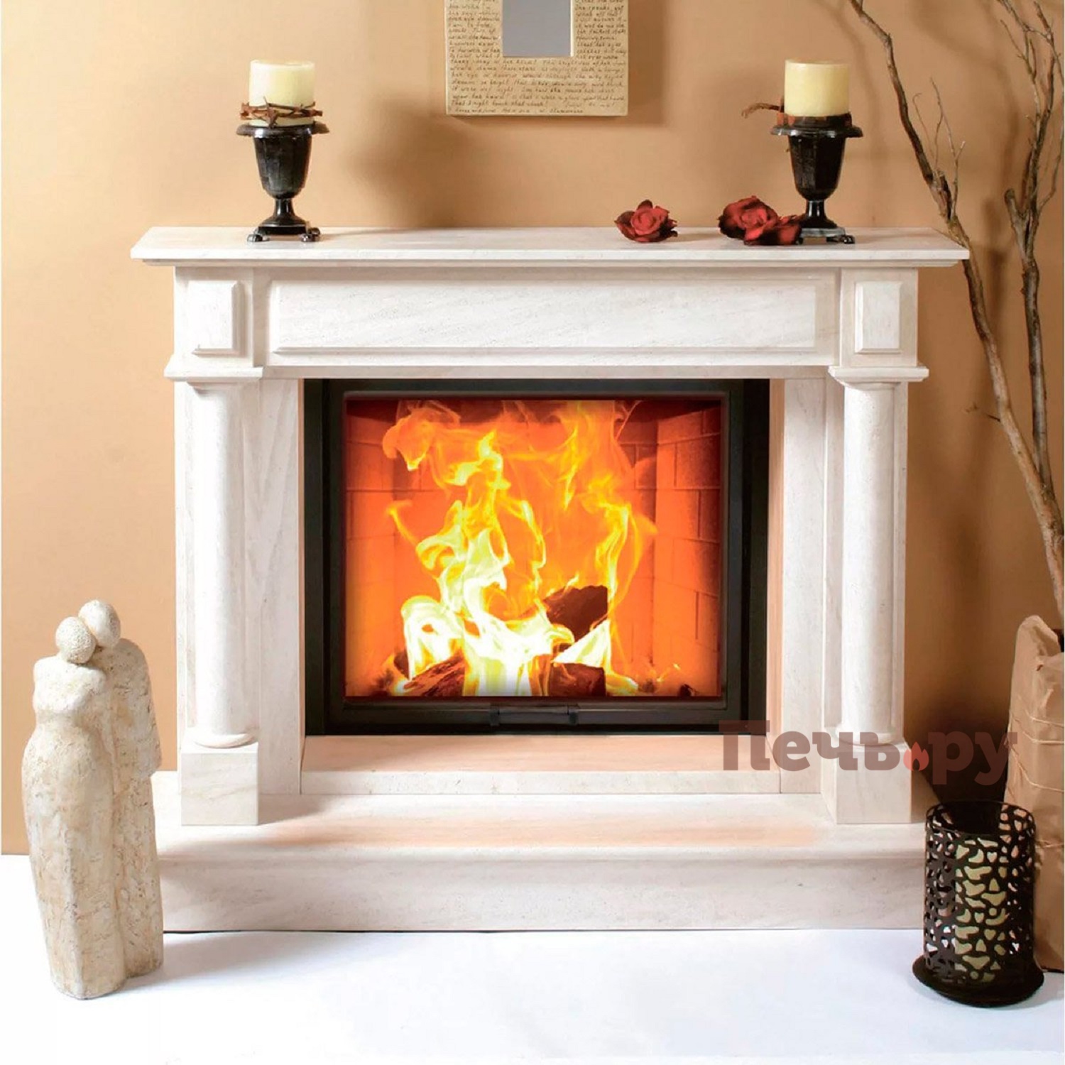 Каминная топка Schmid Lina 8770 h видео