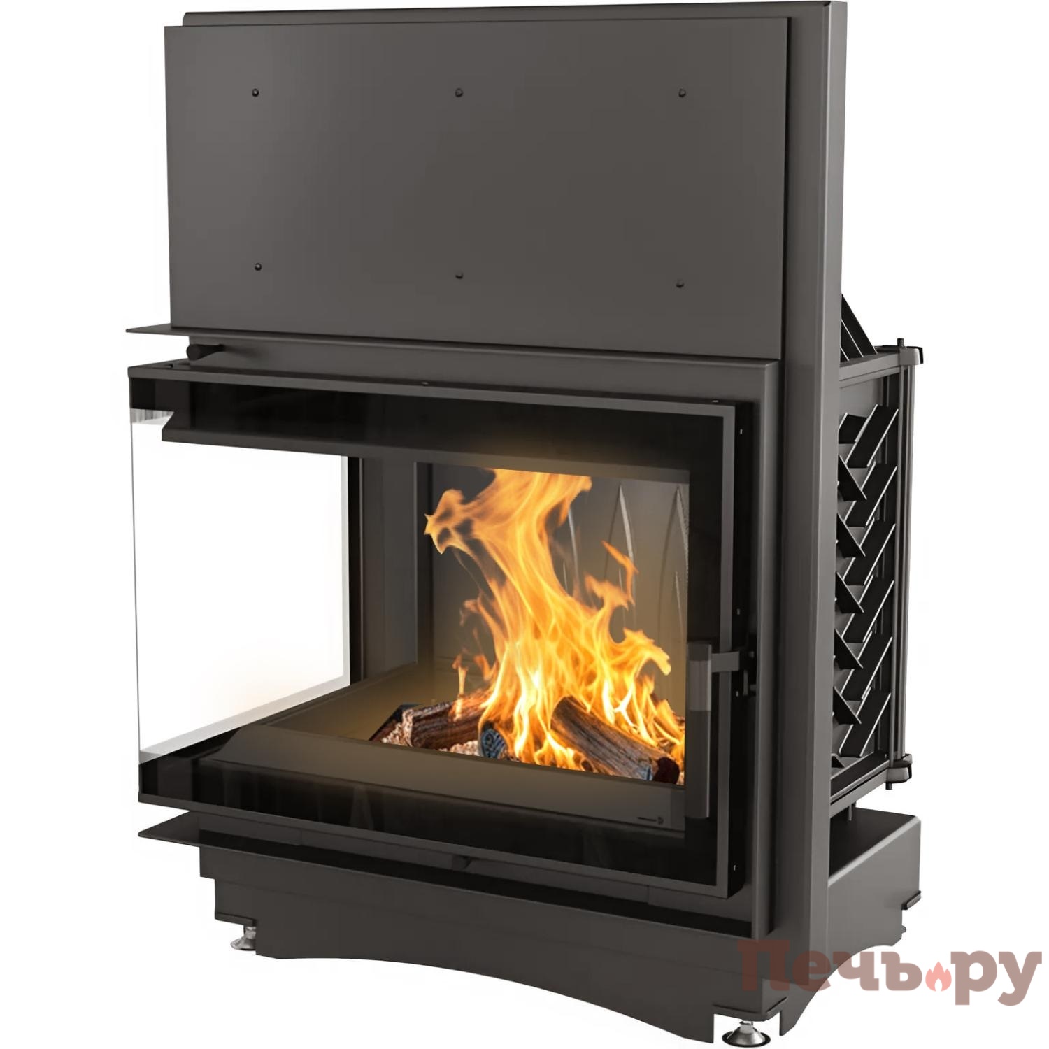 Каминная топка Kratki Zuzia/Eco/L/BS/Deco видео