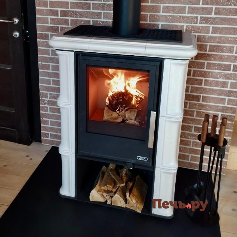 Печь камин кафельная ABX Sicilia видео