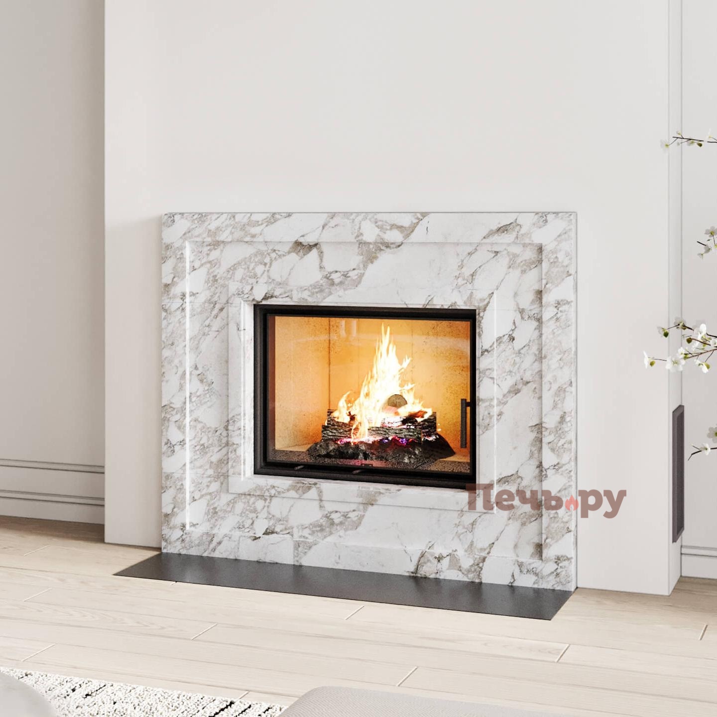 Каминная топка Астов М 700 видео