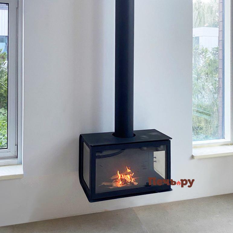 Готовый камин Rocal City (прямое стекло) видео