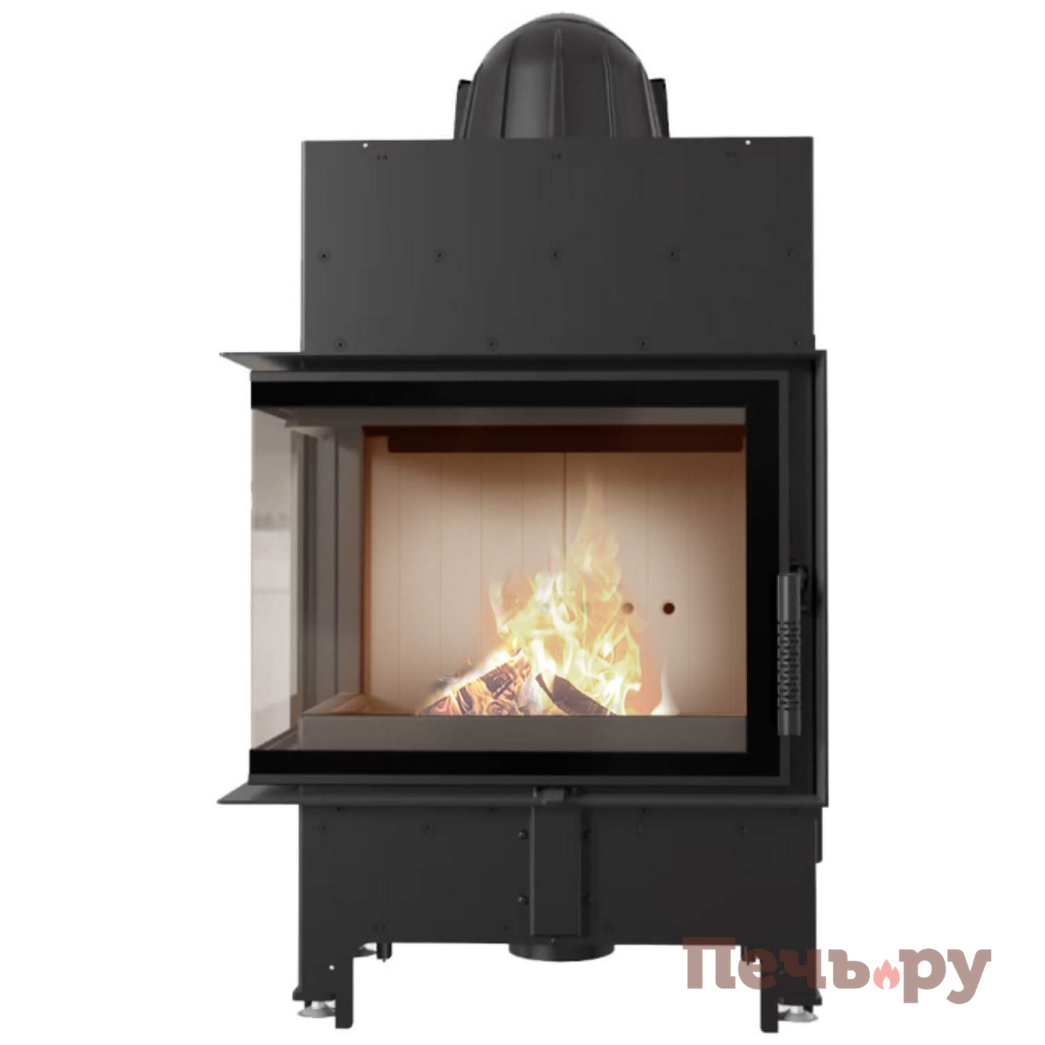 Каминная топка Kratki Pro Floki L/P/BS видео