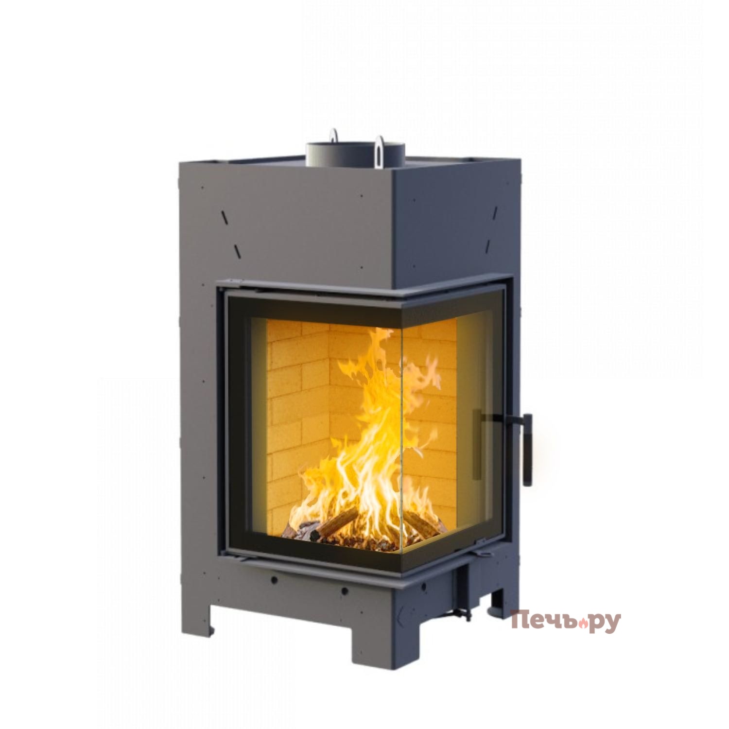 Каминная топка Астов П2С 440 видео