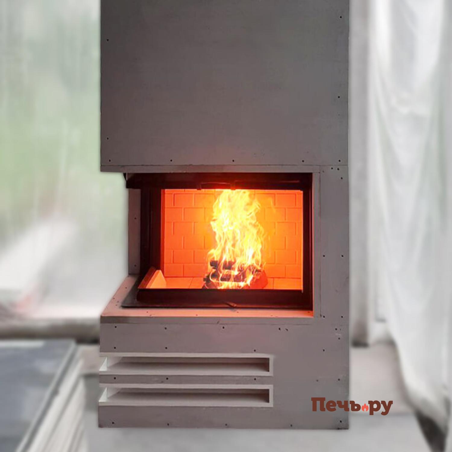 Каминная топка Schmid Ekko 84(34)57 h видео