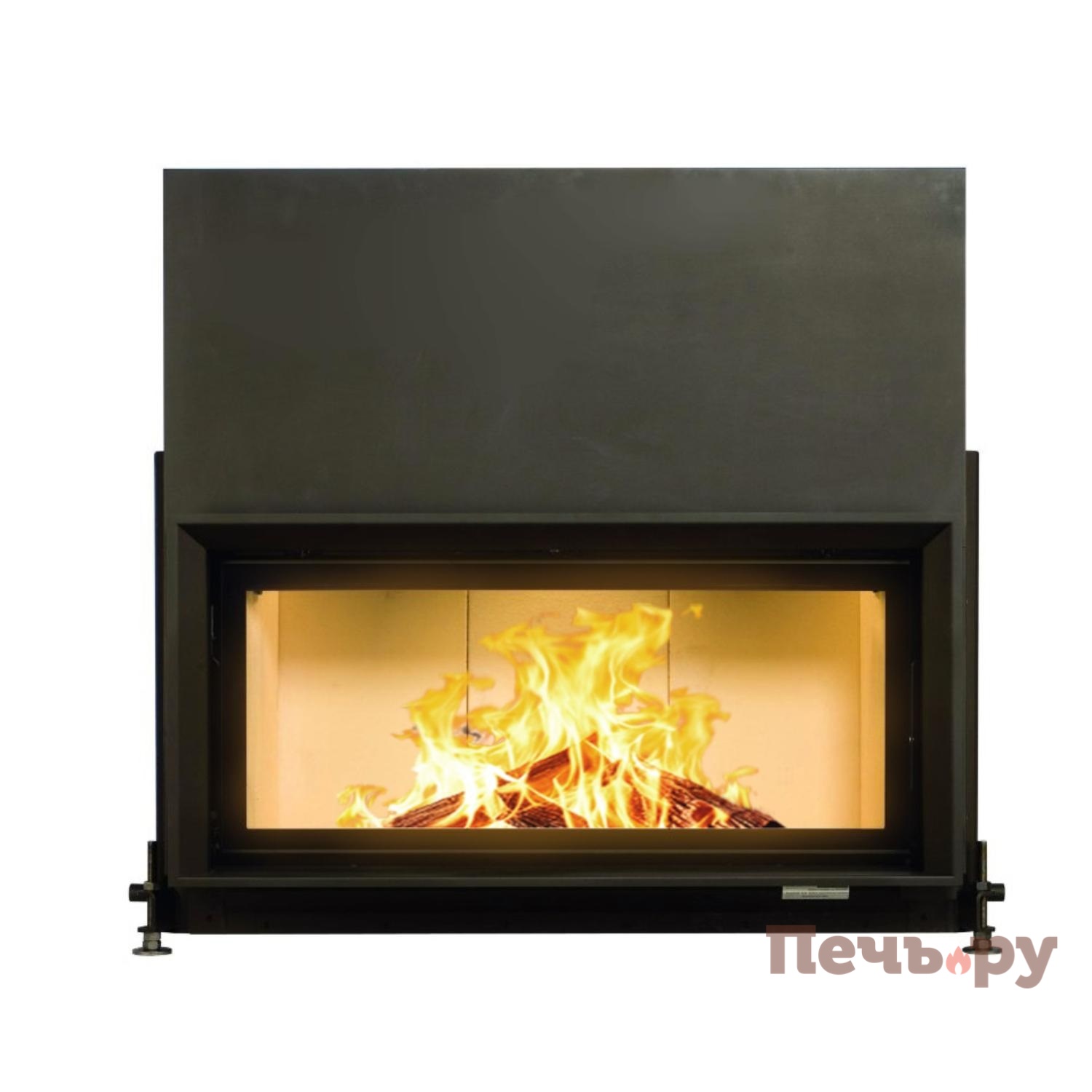 Каминная топка Brunner Architektur-Kamin 45/101 k с подъемом видео