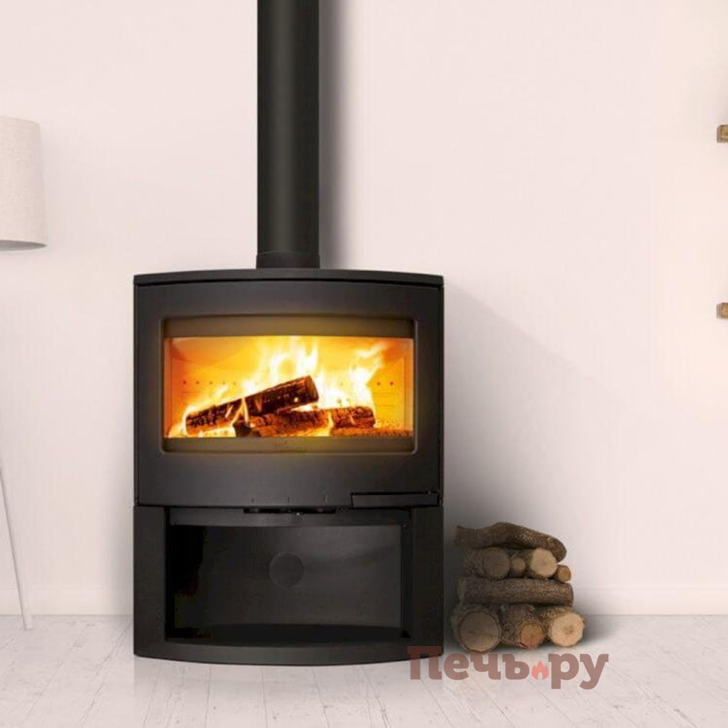 Печь-камин Lacunza Bristol видео