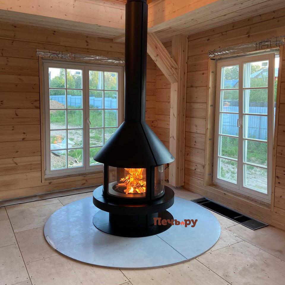 Готовый камин Rocal Gala черный видео