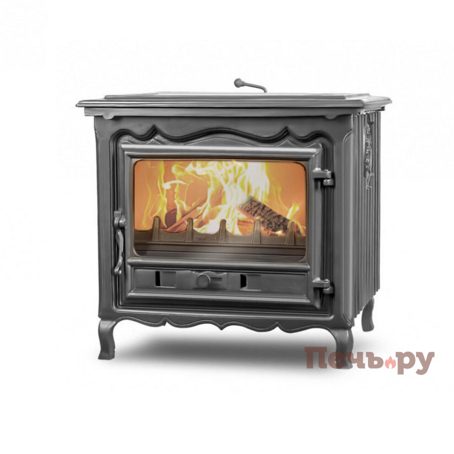 Печь камин Kaw-Met P 2 видео