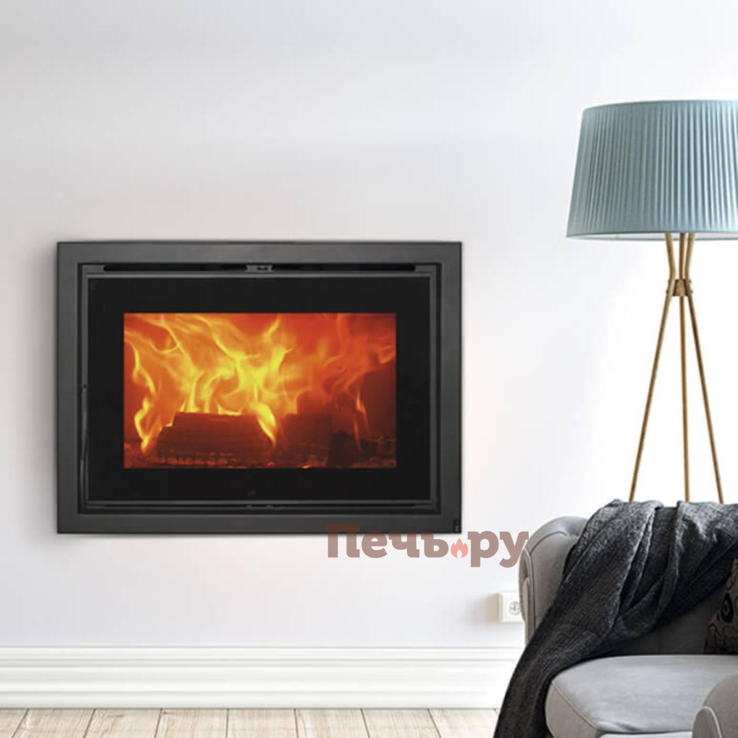 Каминная топка Panadero Hogar C-720-S видео