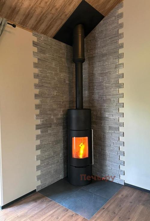 Печь камин Астов R1 XL видео