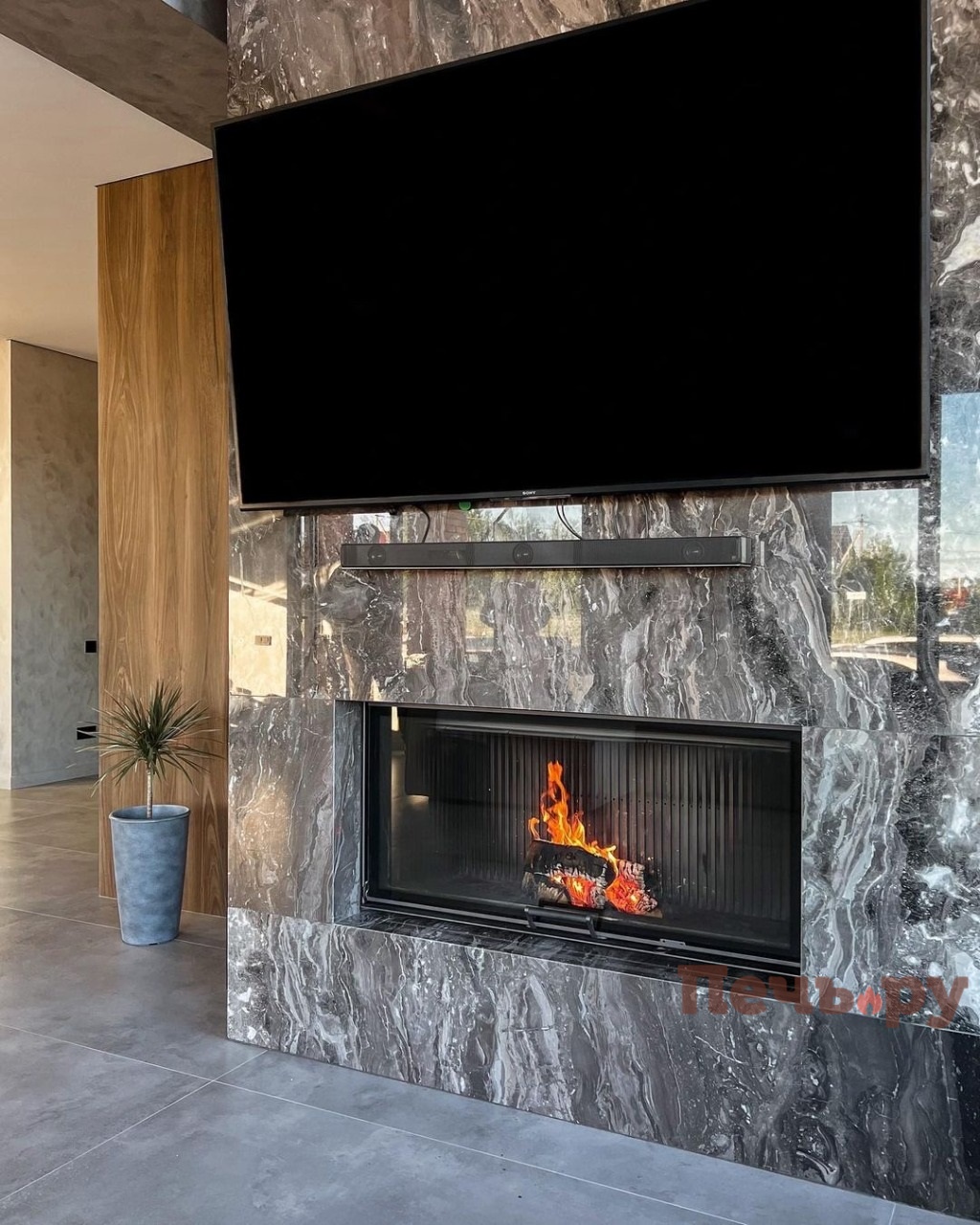 Каминная топка Астов ПС 10057 видео