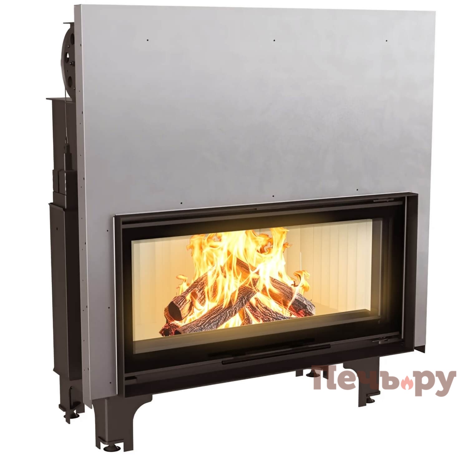 Каминная топка Kratki Mila/G (гильотина) видео