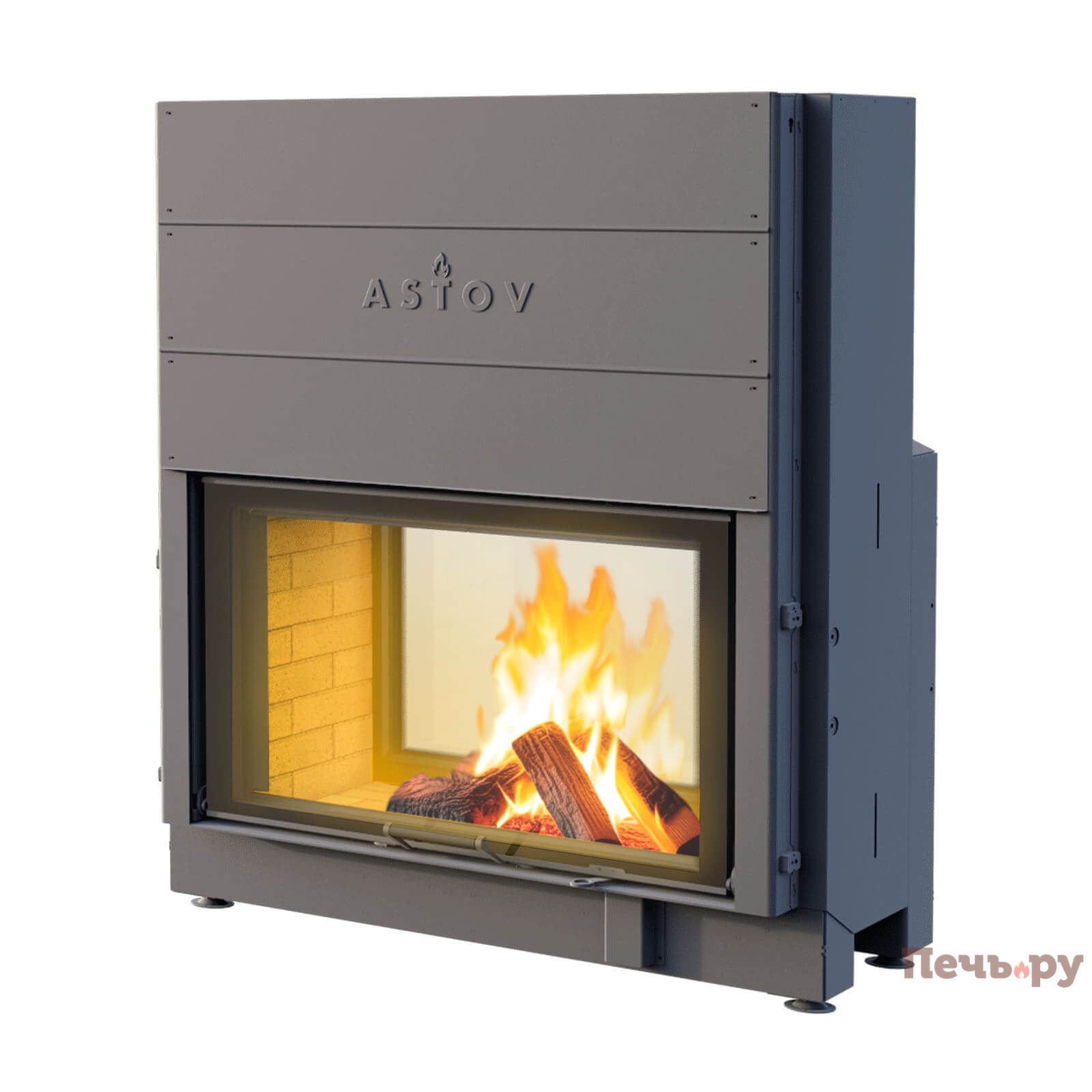 Каминная топка Астов ПТ 10057 видео