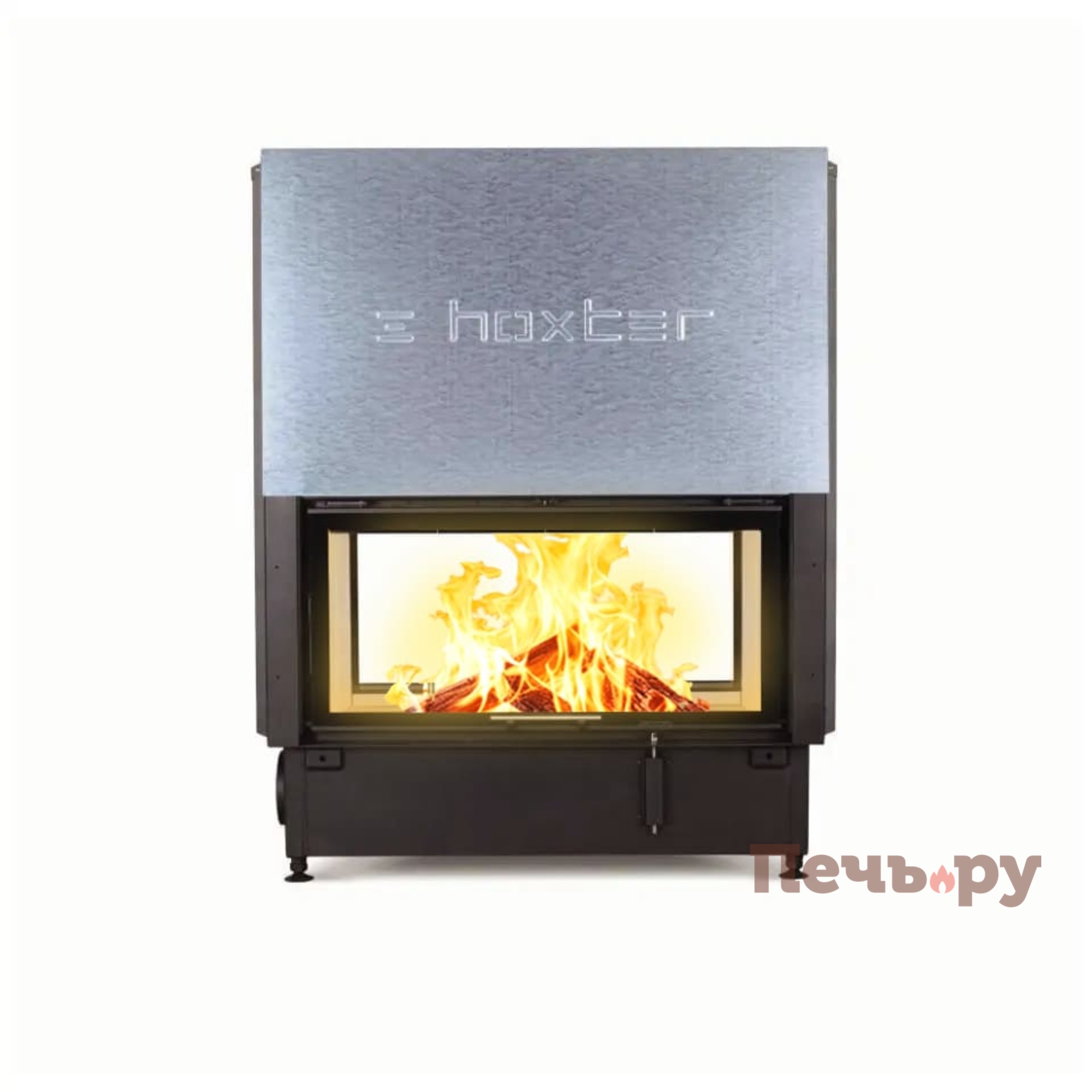 Каминная топка Hoxter Haka 89/45Th (подъем вверх) видео