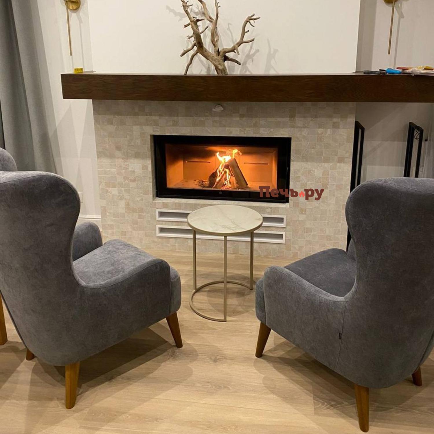 Каминная топка EdilKamin Screen Evo 100 видео