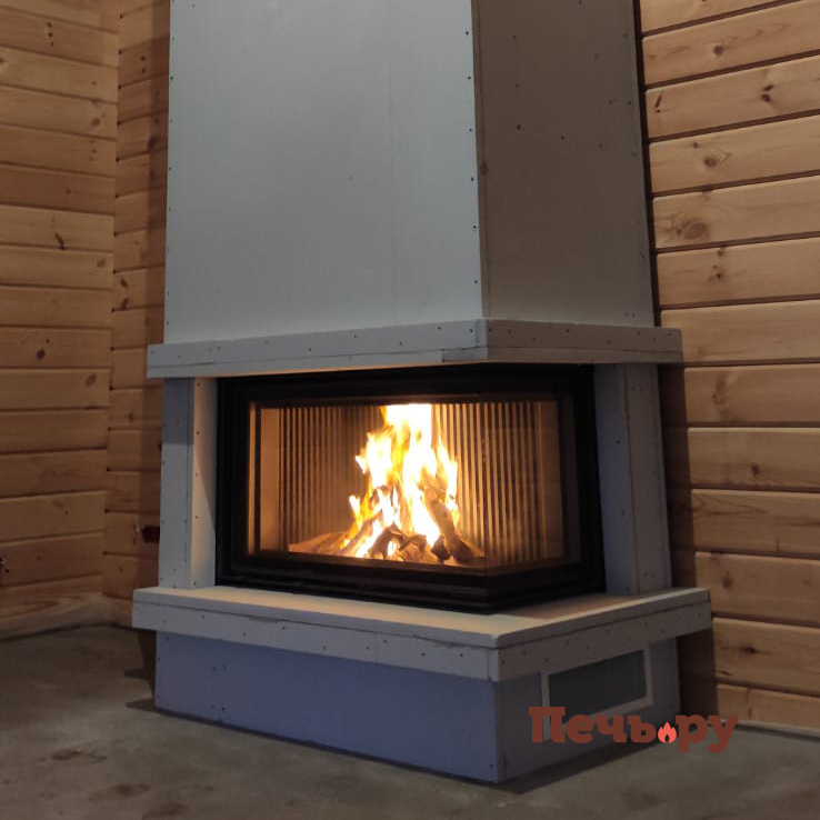 Каминная топка Астов П2С 10057 видео
