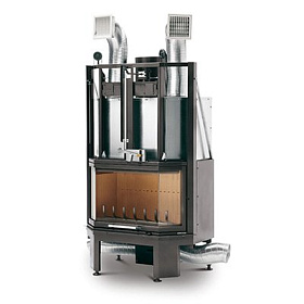 Каминная топка Palazzetti Ecomonoblocco 66 V08-S exagone фото