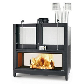 Каминная топка Palazzetti Ecomonoblocco S25:9 DF RH фото