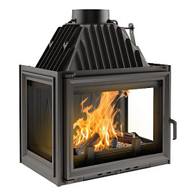 Каминная топка Kratki Zuzia/LP (стекло слева-справа) фото