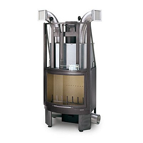 Каминная топка Palazzetti Ecomonoblocco 66 V08-S round Low фото