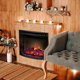 Электроочаг RealFlame Evrika 25,5 LED фото